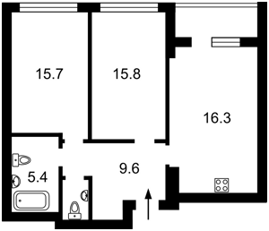 Квартира Q-4014, Фортечний тупик (Тверський тупик), 7в, Київ - Фото 5