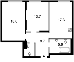 Квартира Q-4148, Дегтярівська, 25 корпус 1-2, Київ - Фото 2