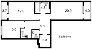 Квартира Q-4031, Воздушних Сил просп. (Воздухофлотский просп.), 56 корпус 1, Киев - Фото 4