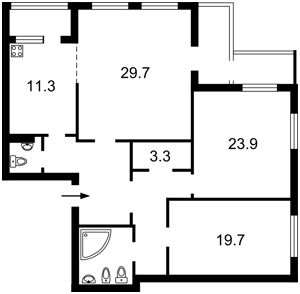 Квартира Q-4161, Срібнокільська, 3в, Київ - Фото 5