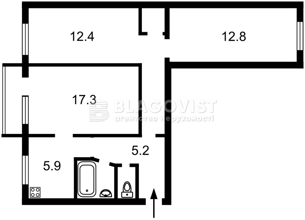 Квартира A-115319, Строителей, 8, Киев - Фото 4