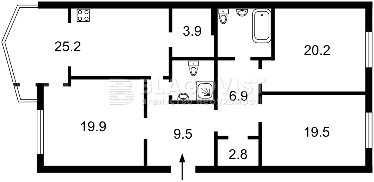 Квартира A-115328, Сечевых Стрельцов (Артема), 52а, Киев - Фото 6