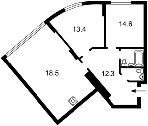 Квартира Q-4400, Воскресенская, 2а корпус 2, Киев - Фото 3