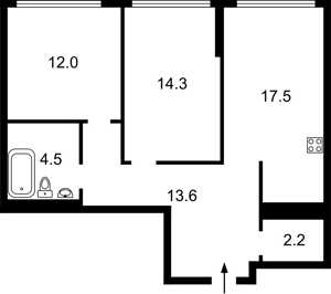 Квартира Q-4558, Некрасова Виктора (Северо-Сырецкая), 10а, Киев - Фото 3