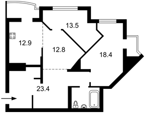 Квартира Q-4515, Княжий Затон, 21, Київ - Фото 6