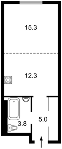 Квартира Q-4153, Максимовича Михайла (Трутенка Онуфрія), 26б, Київ - Фото 7