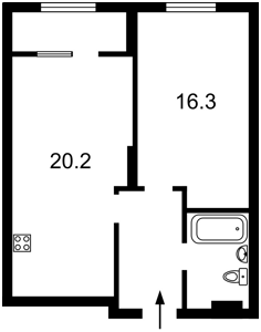 Квартира R-64696, Князя Романа Мстиславича (Жмаченко Генерала), 22, Киев - Фото 5