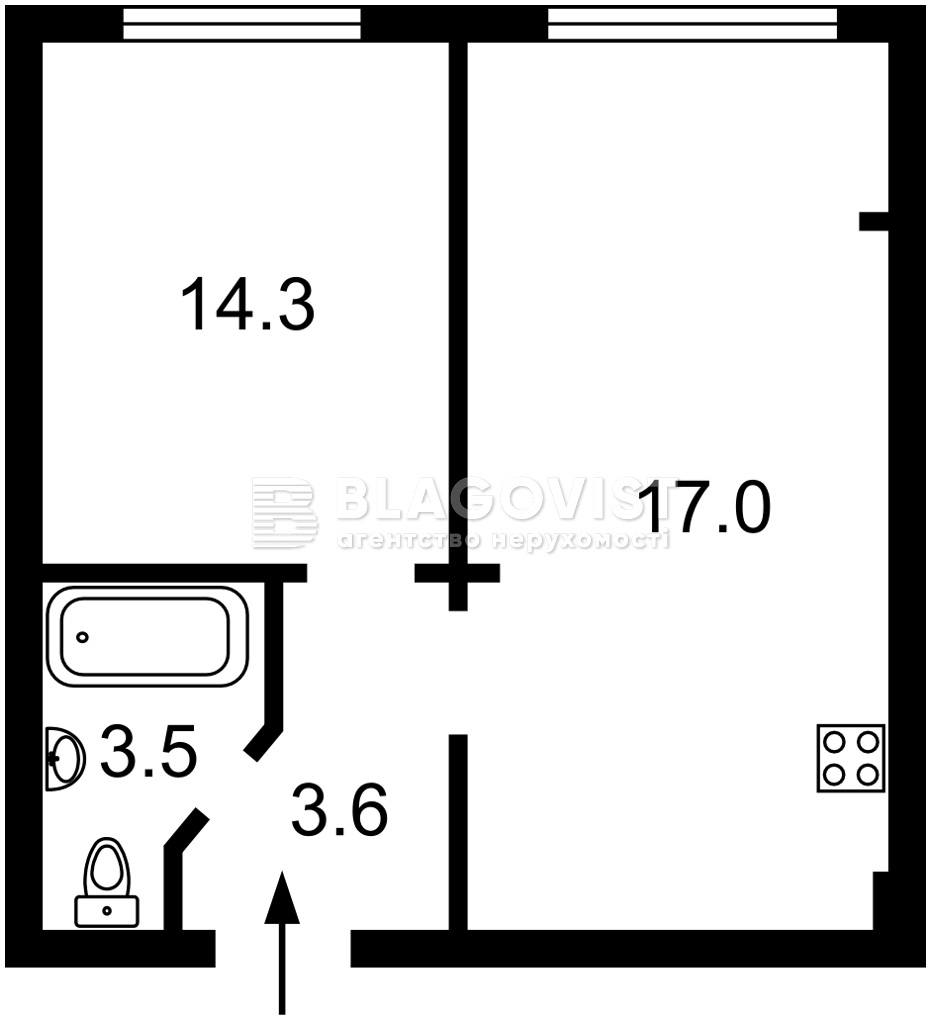 Квартира R-68925, Максимовича Михайла (Трутенка Онуфрія), 24в, Київ - Фото 4