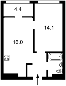 Квартира Q-4199, Сверстюка Євгена (Раскової Марини), 6в, Київ - Фото 2