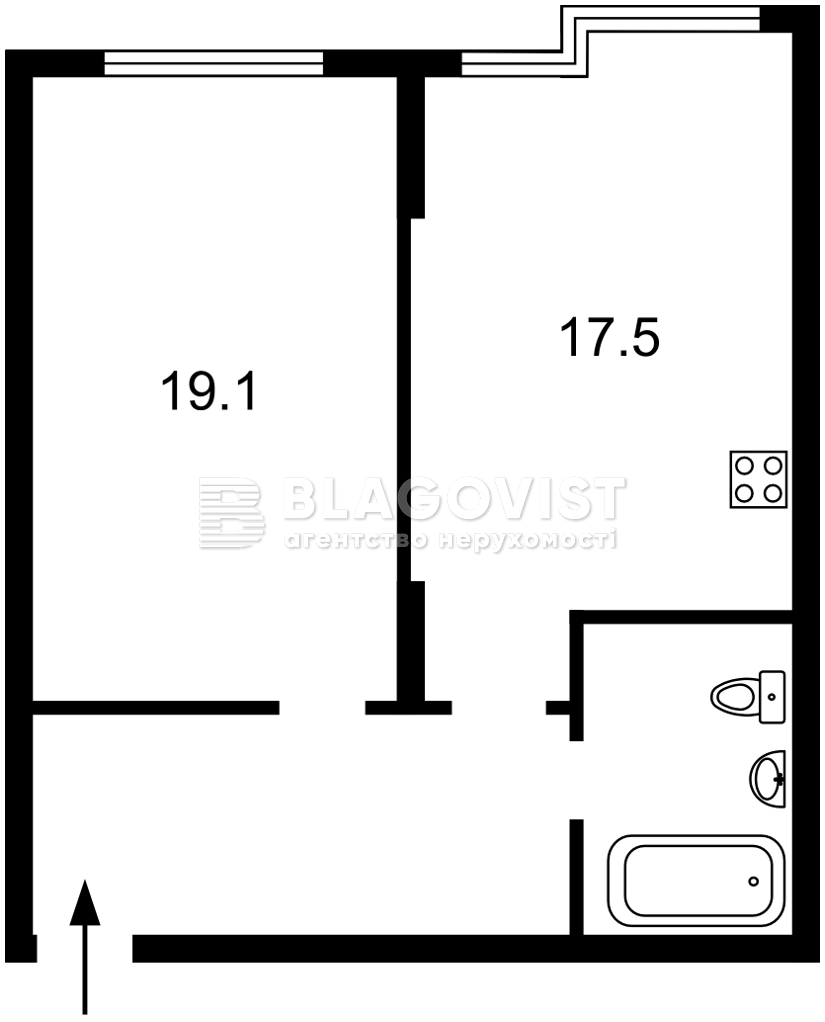 Квартира Q-4842, Максимовича Михайла (Трутенка Онуфрія), 32а, Київ - Фото 7