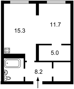 Квартира Q-4178, Соломенская, 20в, Киев - Фото 6