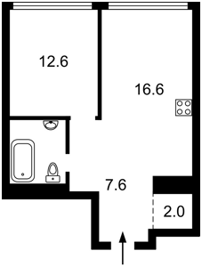 Apartment R-72232, Nekrasova Viktora (Pivnichno-Syretska), 8, Kyiv - Photo 4