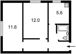 Квартира R-72308, Нижнеюрковская, 8а, Киев - Фото 2