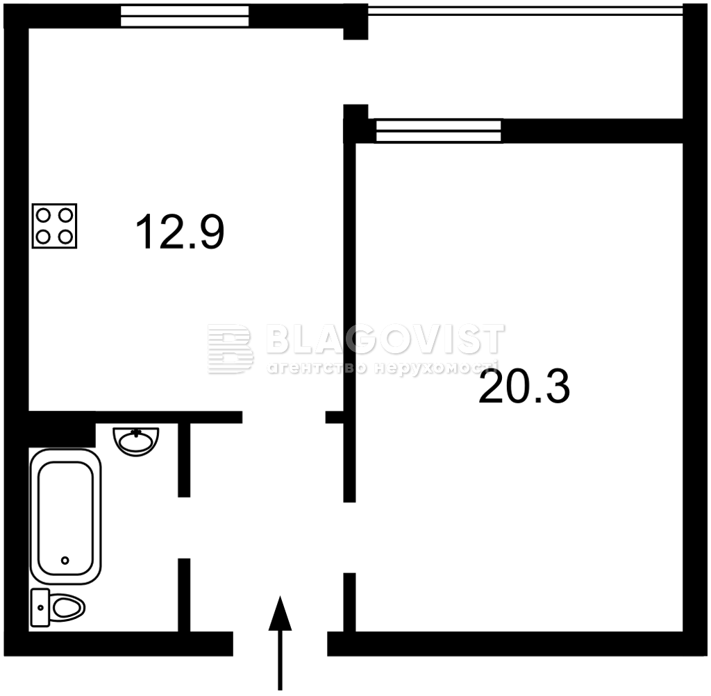 Квартира R-60704, Метрологическая, 29, Киев - Фото 2