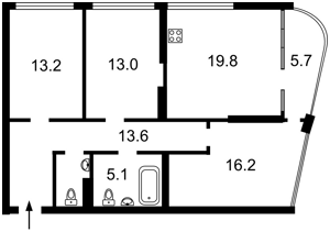 Квартира Q-5120, Днепровская наб., 15д, Киев - Фото 4