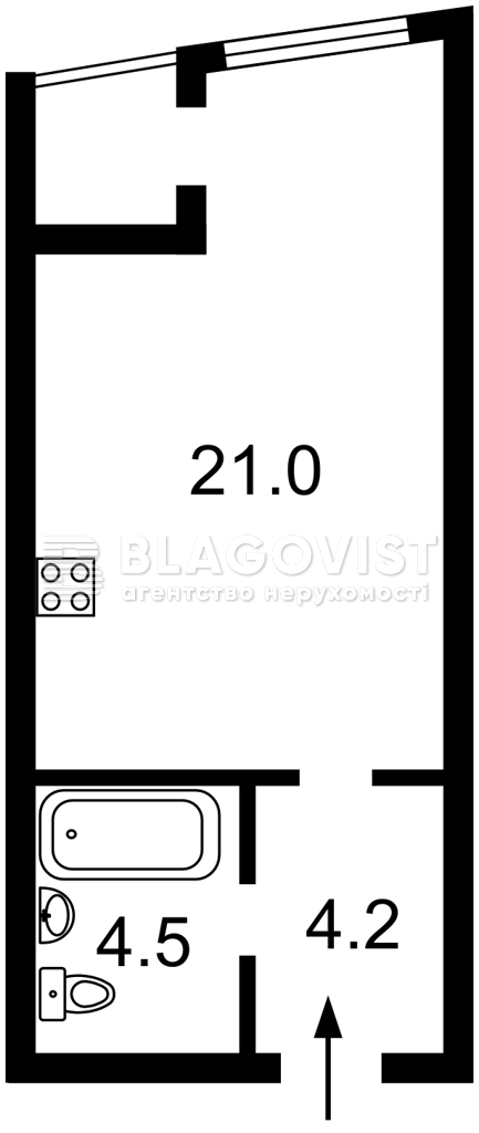 Квартира Q-4544, Каховська (Микільська Слобідка), 62а, Київ - Фото 7