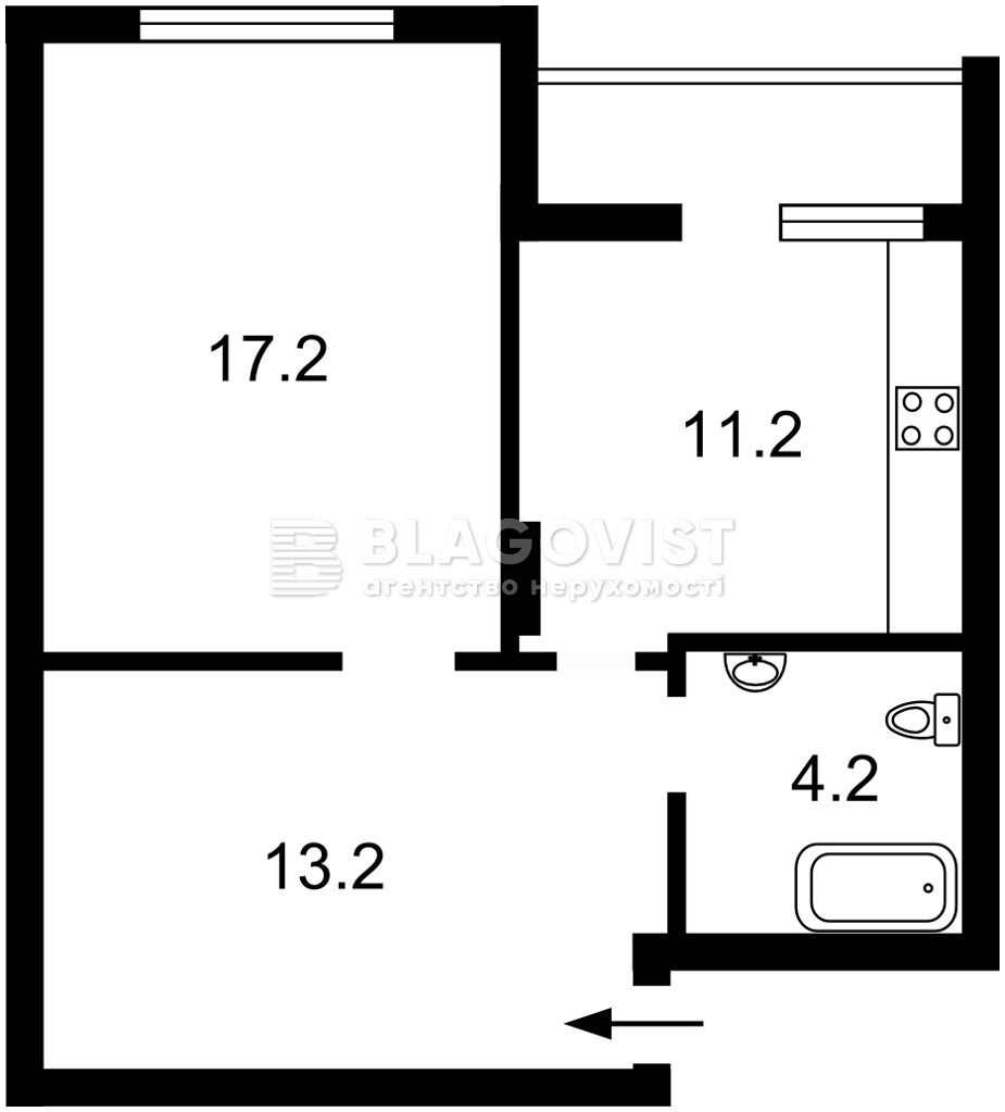 Квартира Q-4295, Рудницкого Степана (Вильямса Академика), 19/14, Киев - Фото 7