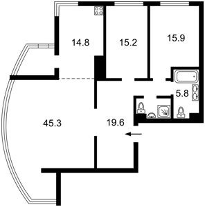 Квартира Q-5055, Зарічна, 1в, Київ - Фото 3