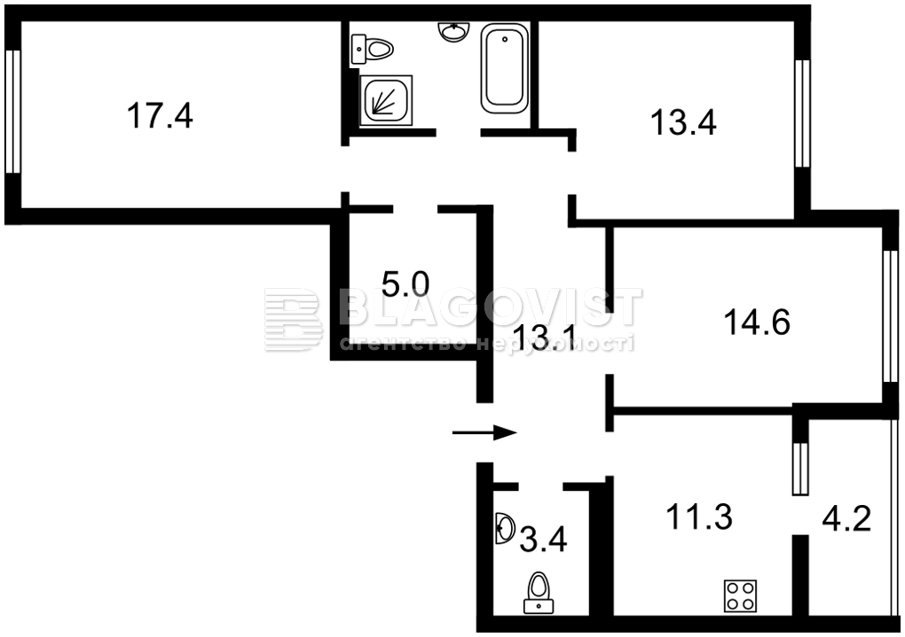 Квартира F-47937, Тираспольська, 58, Київ - Фото 5