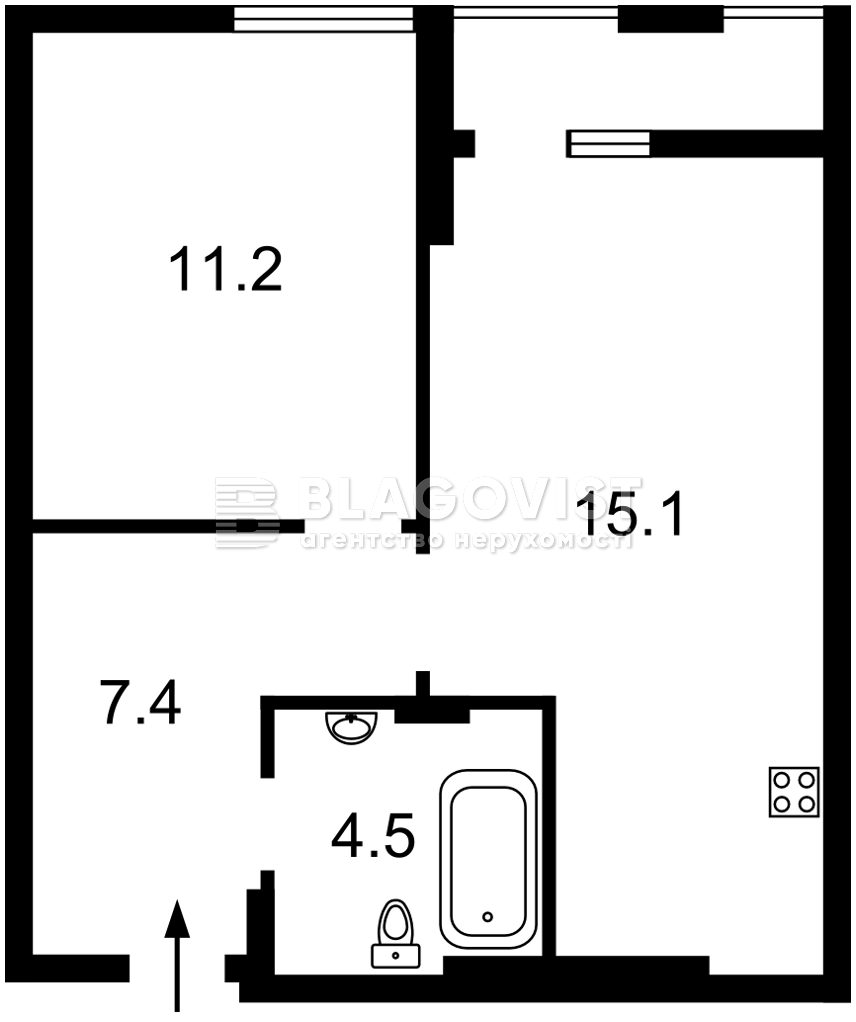 Квартира Q-5052, Регенераторна, 4 корпус 13, Київ - Фото 3