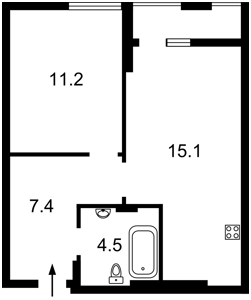 Квартира Q-5052, Регенераторная, 4 корпус 13, Киев - Фото 3