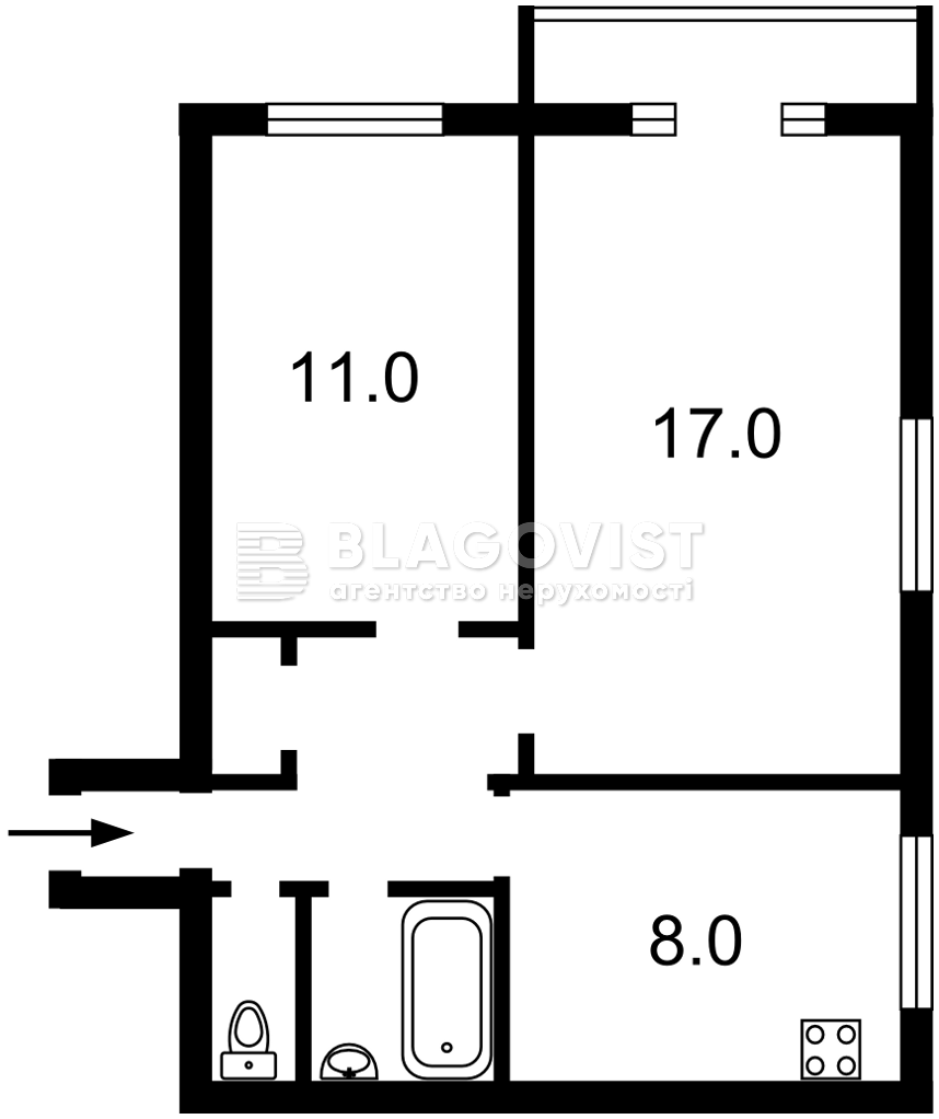 Квартира A-115351, Микитенка Івана, 5, Київ - Фото 2