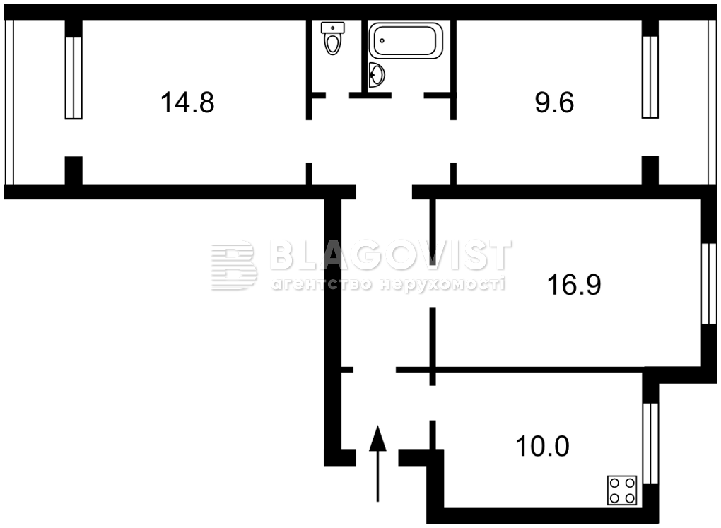 Квартира D-40074, Касияна Василия, 10а, Киев - Фото 4