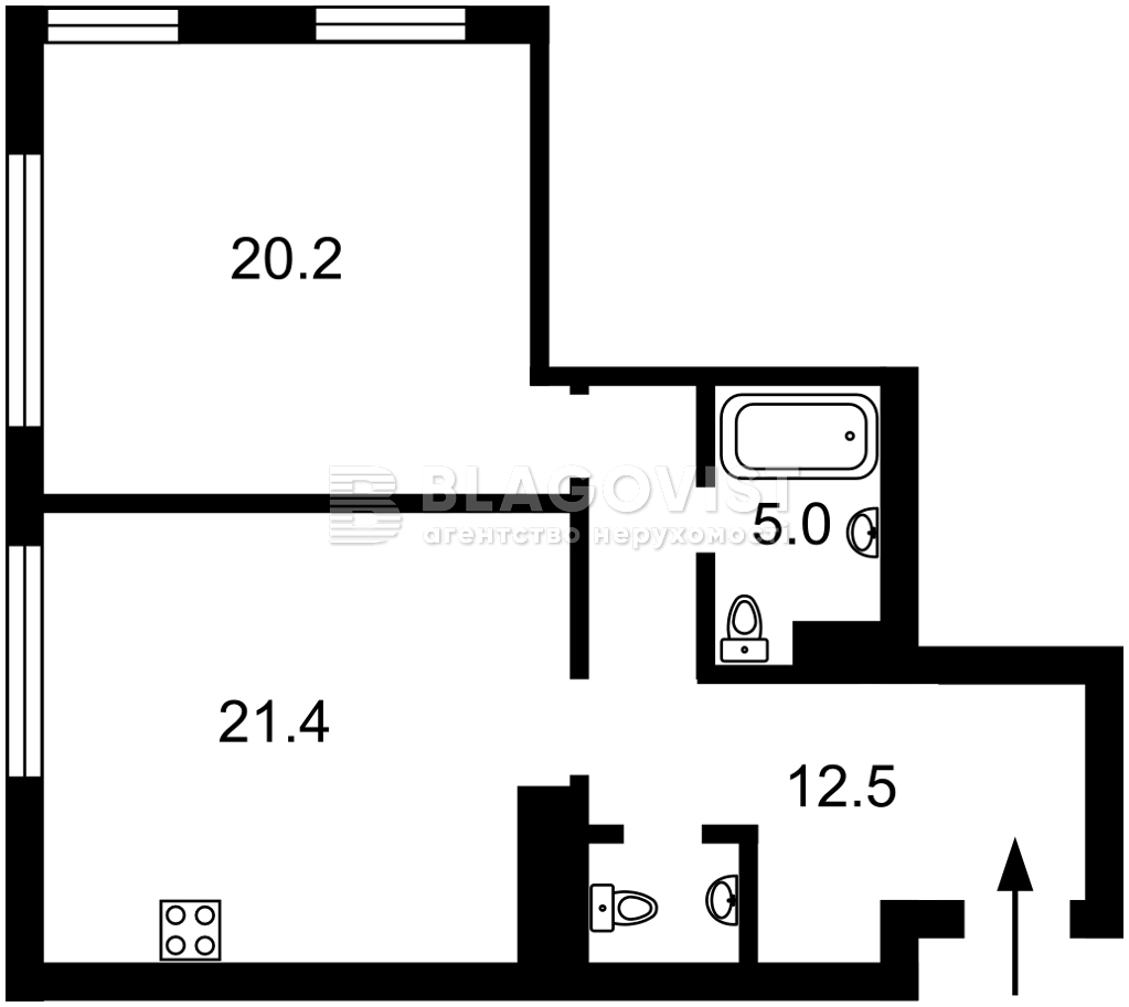 Квартира F-47938, Днепровская наб., 16г, Киев - Фото 7