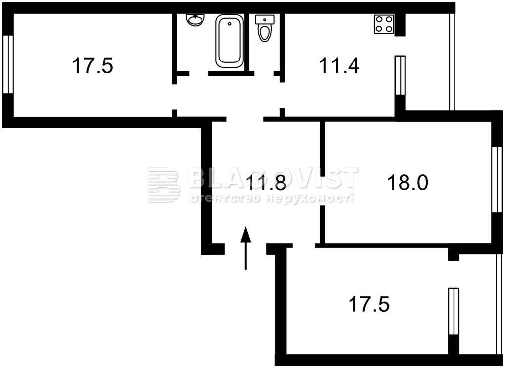 Квартира R-68732, Данченка Сергія, 5, Київ - Фото 3