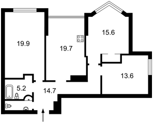 Квартира C-113466, Лаврухина Николая, 12, Киев - Фото 4