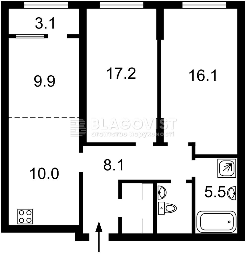 Apartment R-68390, Kniazia Romana Mstyslavycha (Zhmachenka Henerala), 22а, Kyiv - Photo 5