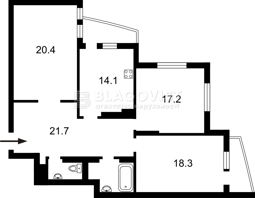 Квартира R-67857, Голосеевская, 13а, Киев - Фото 6