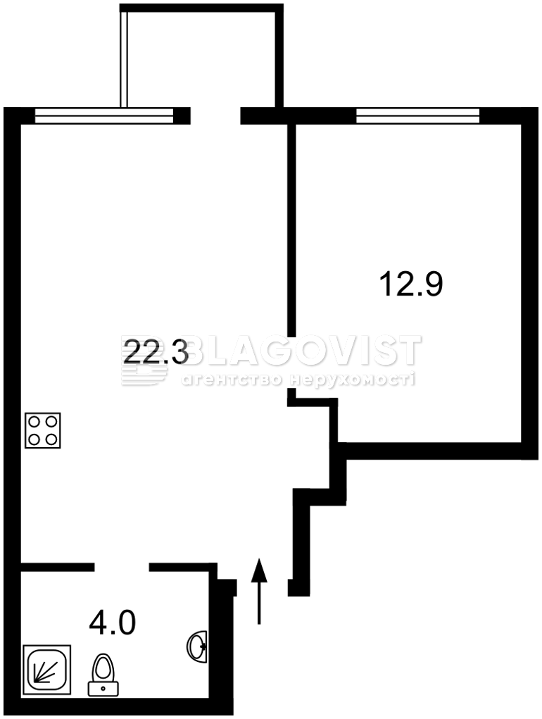 Квартира Q-4011, Осокорська, 2а, Київ - Фото 8