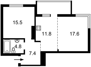 Квартира Q-5550, Петрицького А., 15, Київ - Фото 7