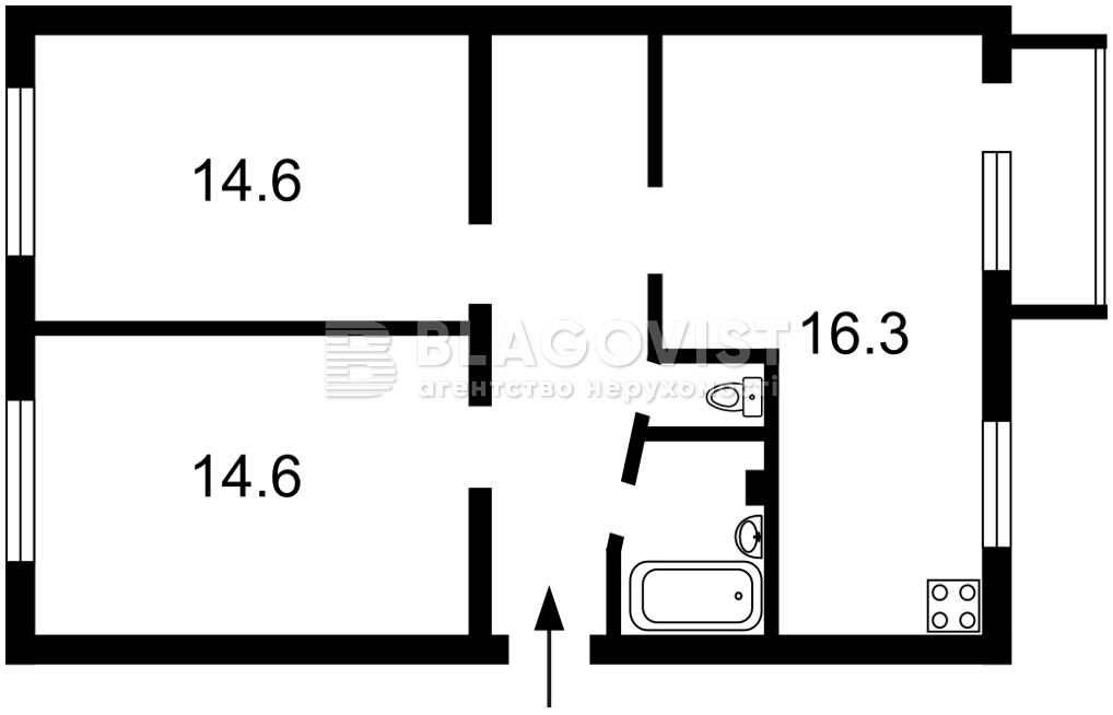 Квартира F-47948, Донецька, 53, Київ - Фото 3