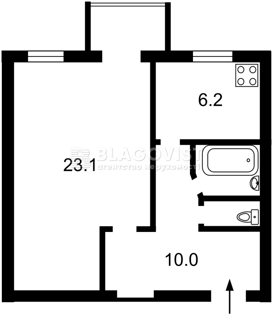 Квартира F-47949, Саксаганского, 102, Киев - Фото 3