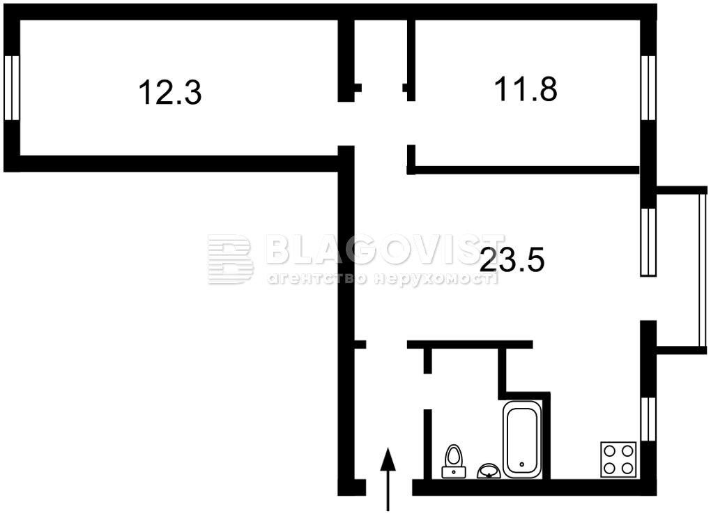 Квартира A-115355, Ромоданова академика (Пугачева), 19а, Киев - Фото 4