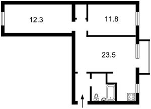 Квартира A-115355, Ромоданова академика (Пугачева), 19а, Киев - Фото 4