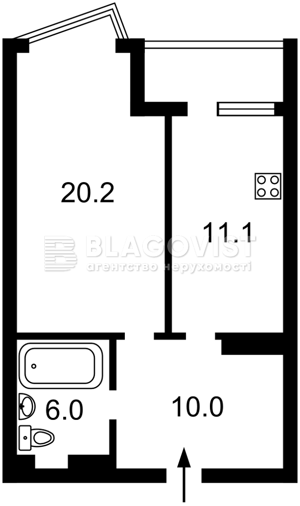 Квартира Q-5388, Драгоманова, 2, Киев - Фото 4