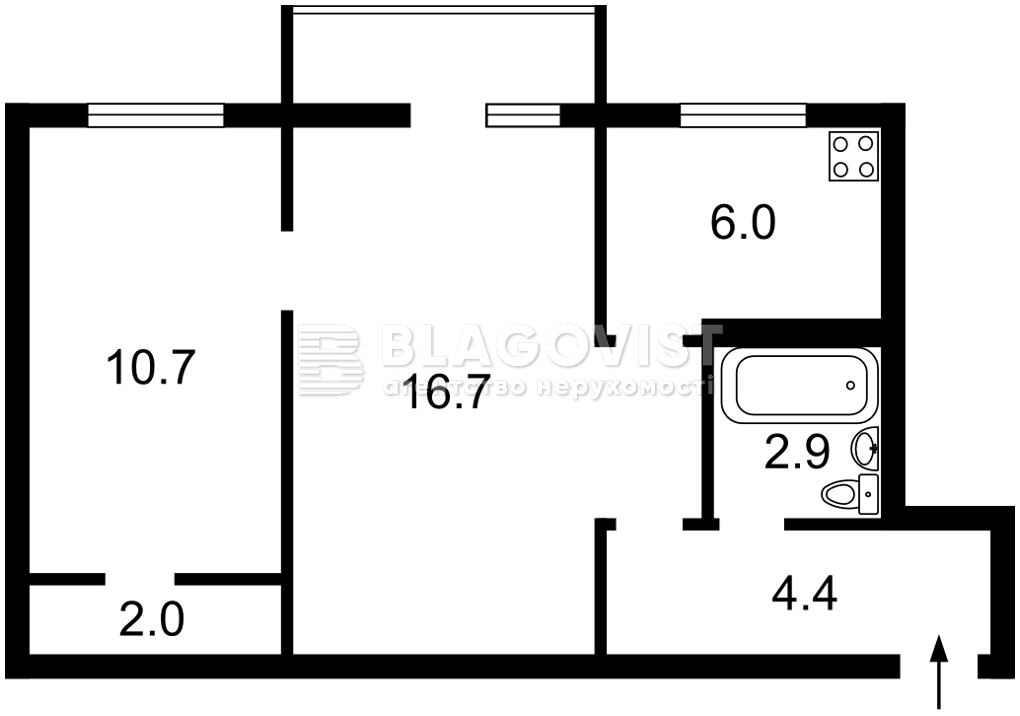 Квартира D-40101, Чупринки Григорія (Чудновського), 1/10, Київ - Фото 3