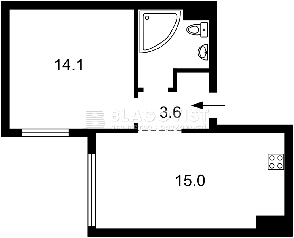 Квартира F-47955, Днепровская наб., 16г, Киев - Фото 6