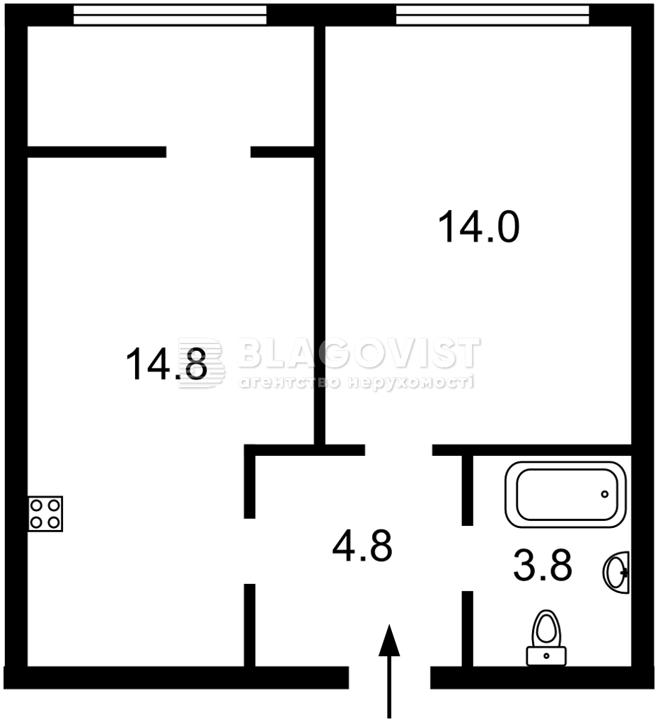 Квартира Q-4000, Максимовича Михаила (Трутенко Онуфрия), 26в, Киев - Фото 5