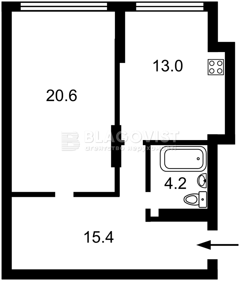 Квартира G-354093, Рудницкого Степана (Вильямса Академика), 19/14, Киев - Фото 7