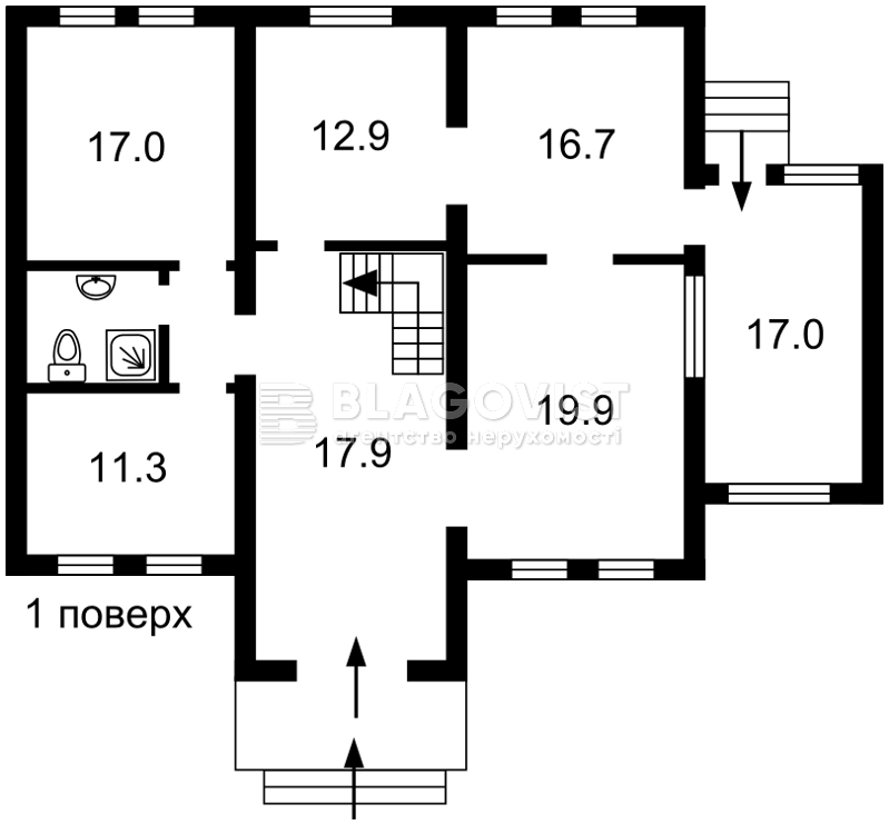 Дом F-43733, Майская, Малая Александровка - Фото 3