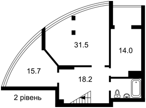 Квартира Микільсько-Слобідська, 3б, Київ, L-28955 - Фото3