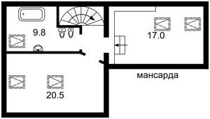Квартира Крепостной пер., 4, Киев, C-111333 - Фото 4