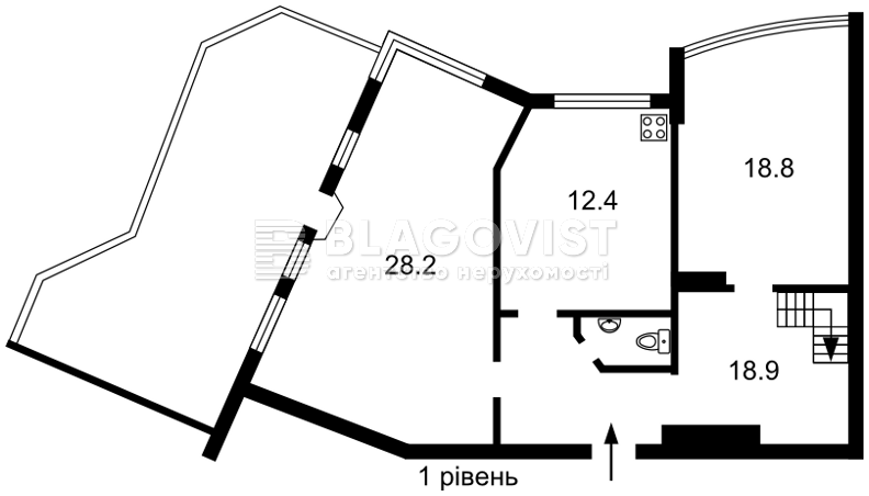 Квартира R-55466, Здановской Юлии (Ломоносова), 48а, Киев - Фото 3