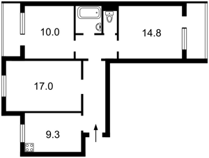 Квартира A-115123, Ревуцького, 24/4, Київ - Фото 6