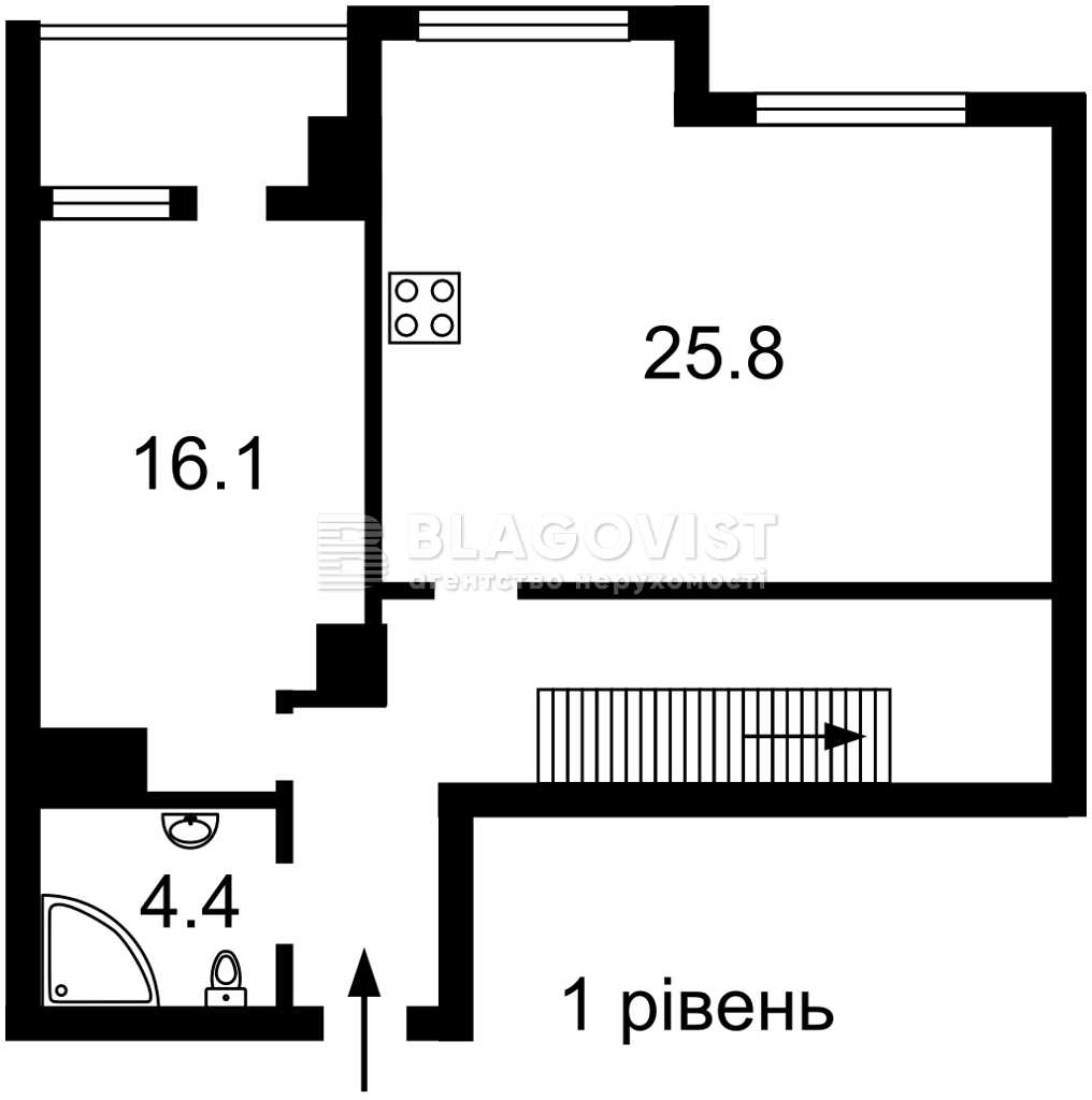 Квартира P-32577, Гавела Вацлава бульв. (Лепсе Івана), 9а, Київ - Фото 4