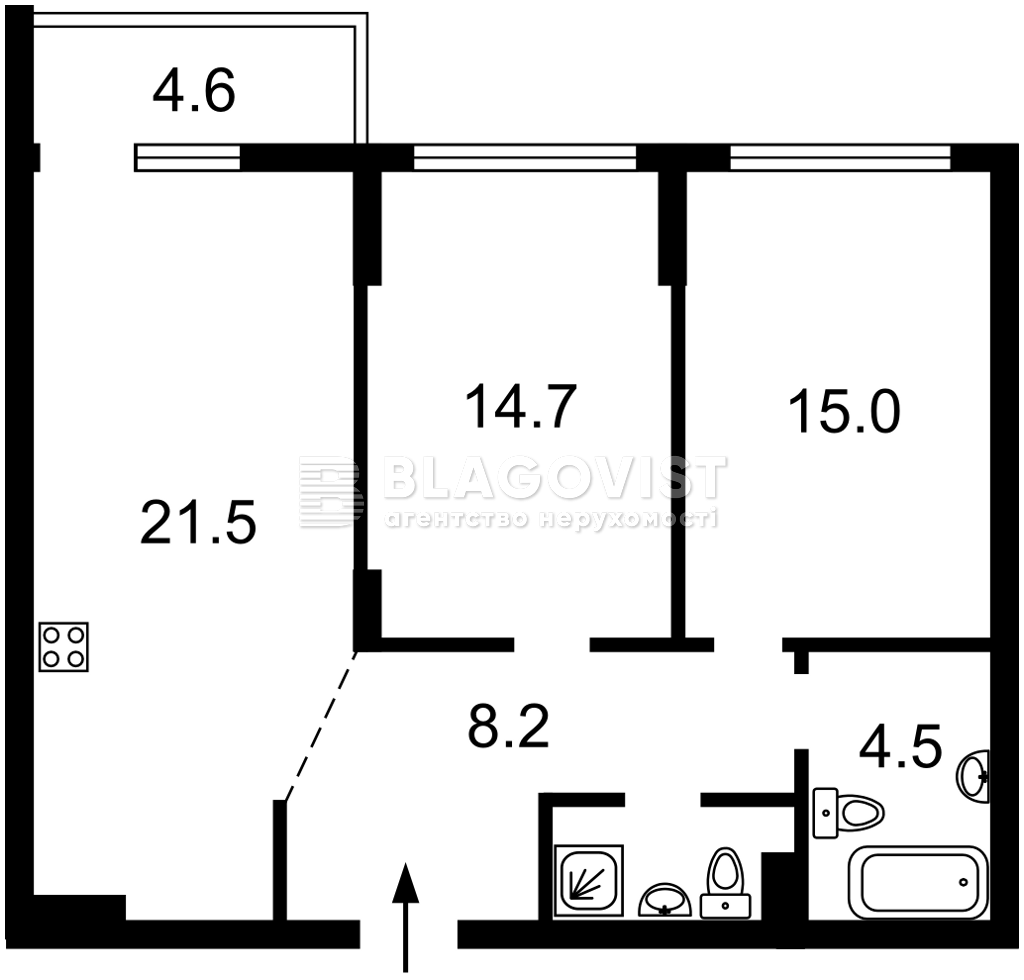 Квартира R-71499, Олеся Олександра, 3, Київ - Фото 4